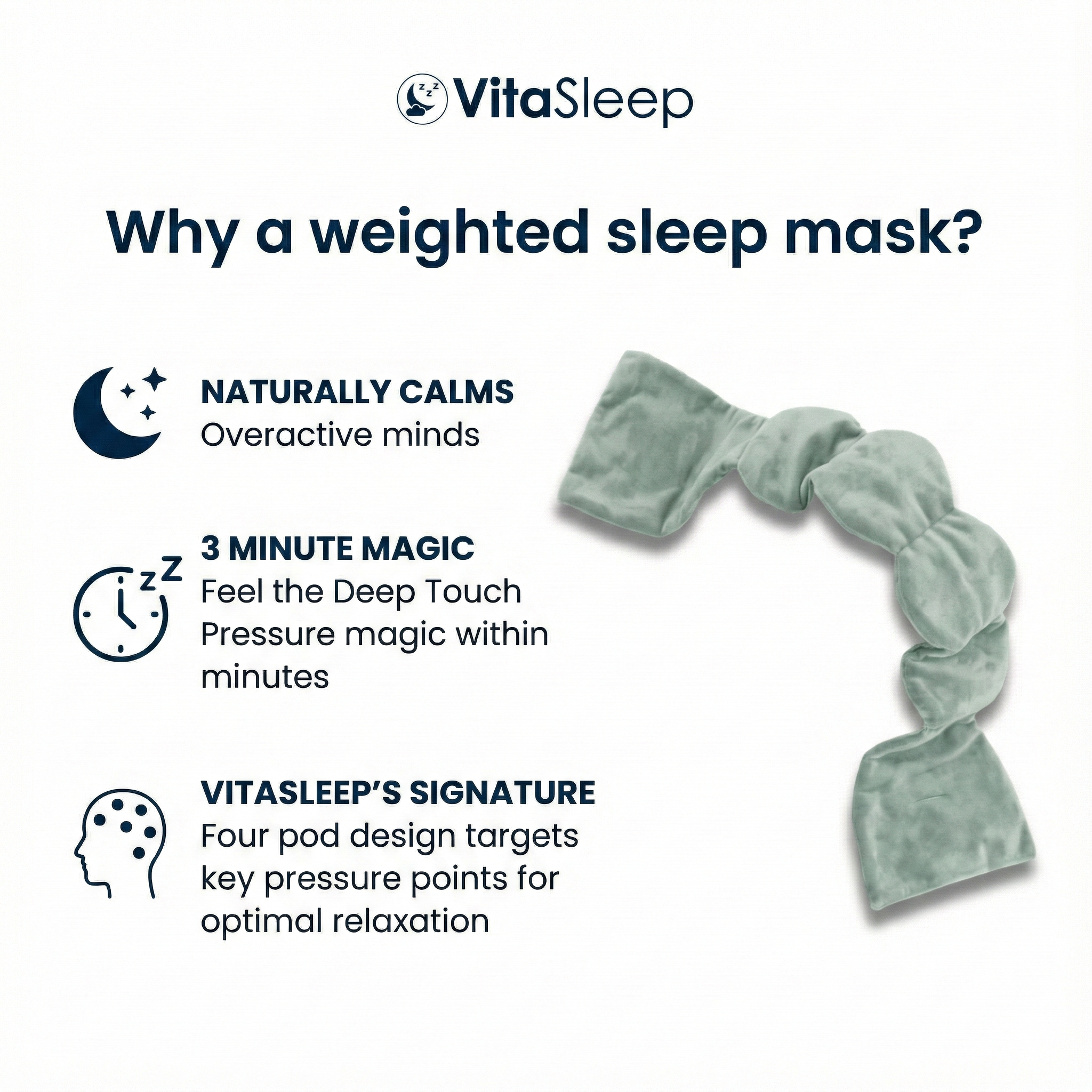 Weighted Sleep Mask