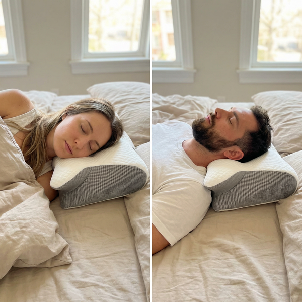 Works for Back and Side Sleepers